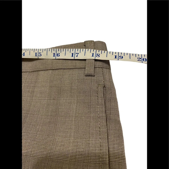 Lauren Ralph Lauren Crosshatch Flat Front Dress Pants - Picture 4 of 8